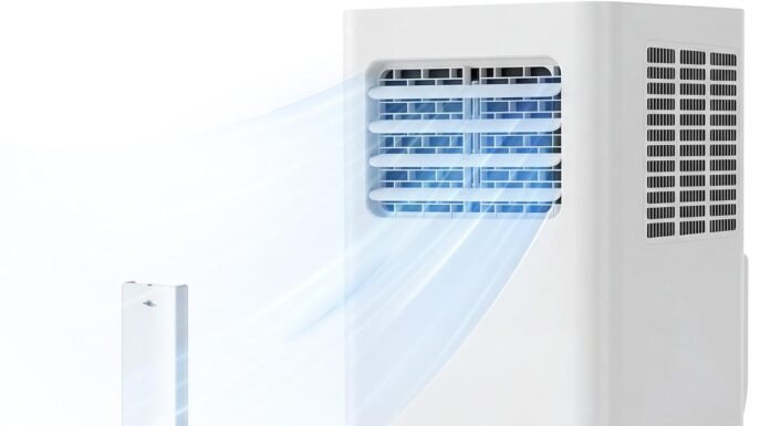 Top Best Portable Air Conditioner:Feelfunn 8000 BTU Portable Air Conditioner Review Under $200