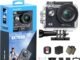 Top Best Waterproof Action Camera Under $100 :AKASO EK7000 4K30FPS 20MP WiFi Action Camera with EIS Ultra HD 131FT Waterproof Underwater Camera Remote Control 4X Zoom Support External Microphone Black