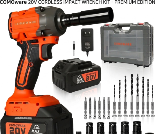 Best Cordless Impact Wrench Under $100? COMOWARE 650N.m Impact Wrench Review